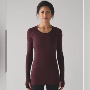 Lululemon Swiftly Tech Long Sleeve - Size 6, Purple / Plum